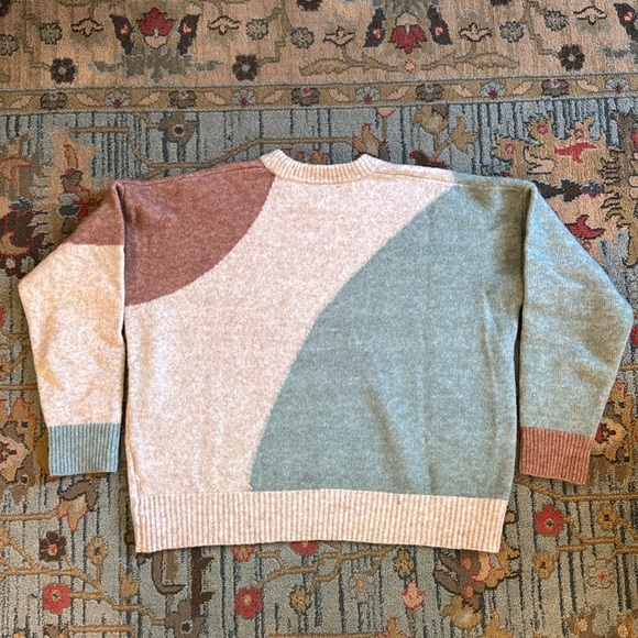 Madewell Colorblock Woolblend Sweater - Picture 4 of 7